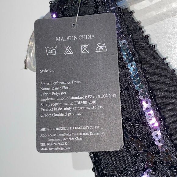 Vijiv Women's Black Sparkling Sequin Beaded Embellished Tank Top Small NWT - Picture 6 of 9